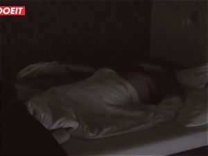 Russian babe gets pro sex to help her sleep