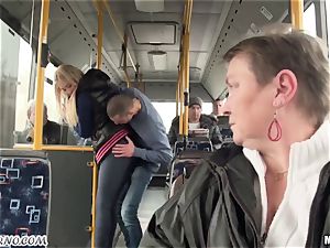 Public sex on the bus on the way to school